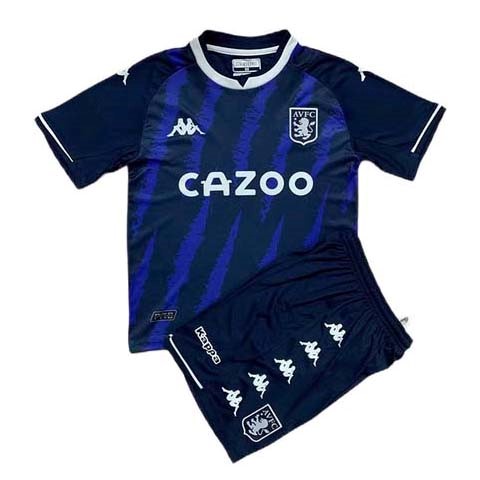 Camiseta Aston Villa Tercera equipo Niño 2021-22